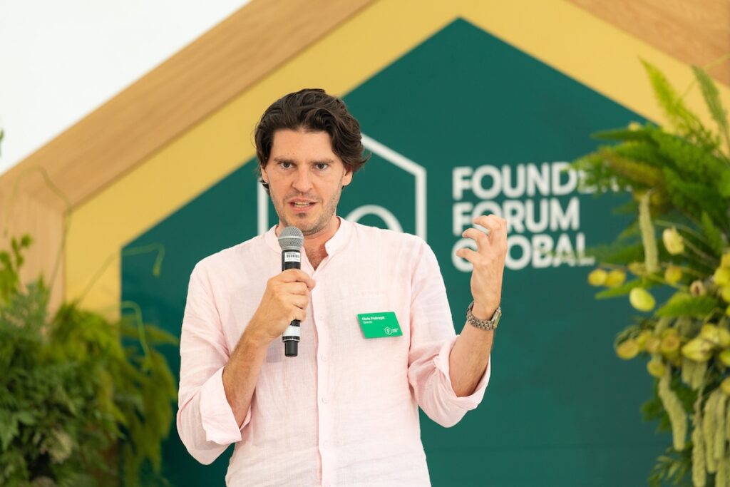 Granola CEO, Chris Pedregal, at FF Global 2025.